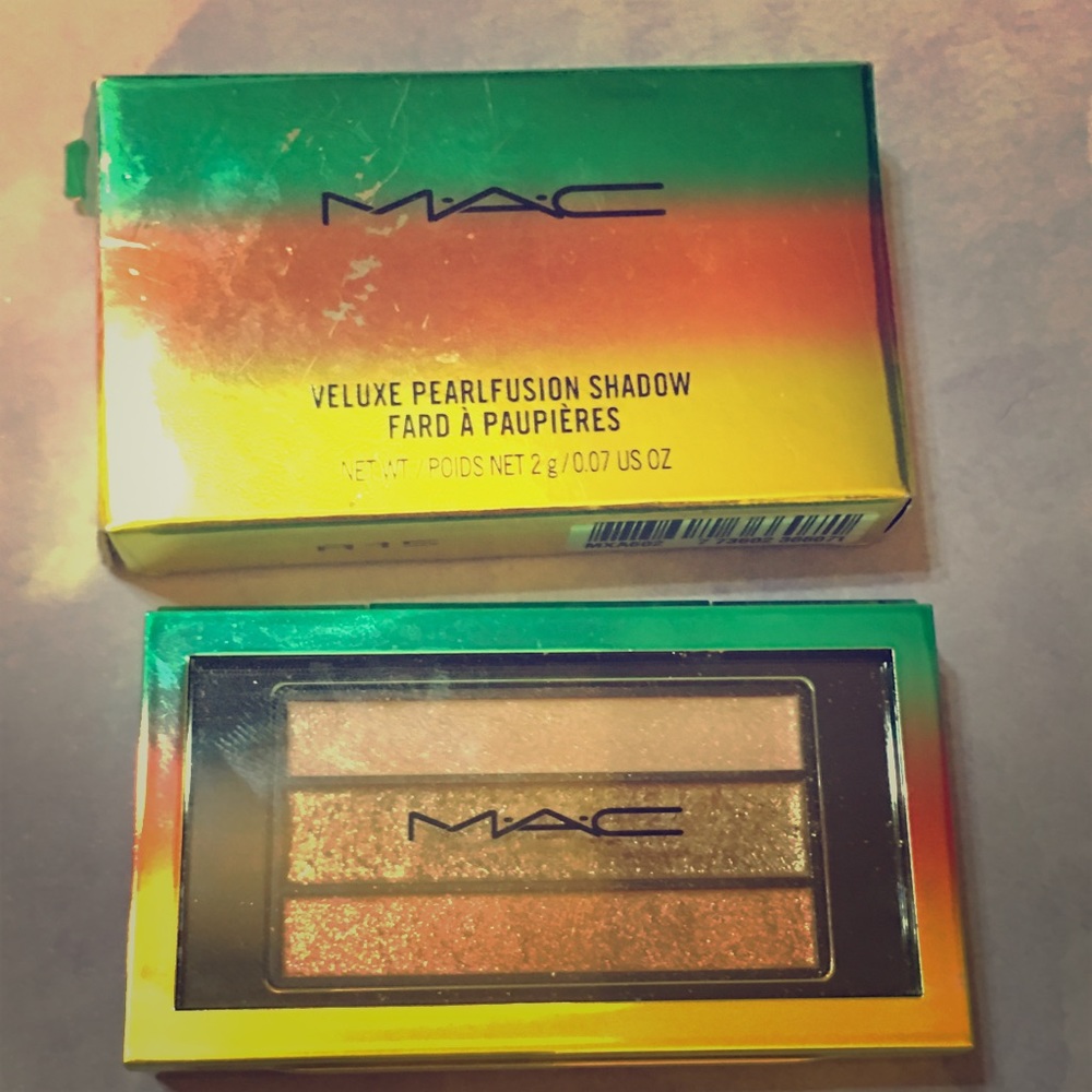 Mac veluxe pearlfusion eye trio read description